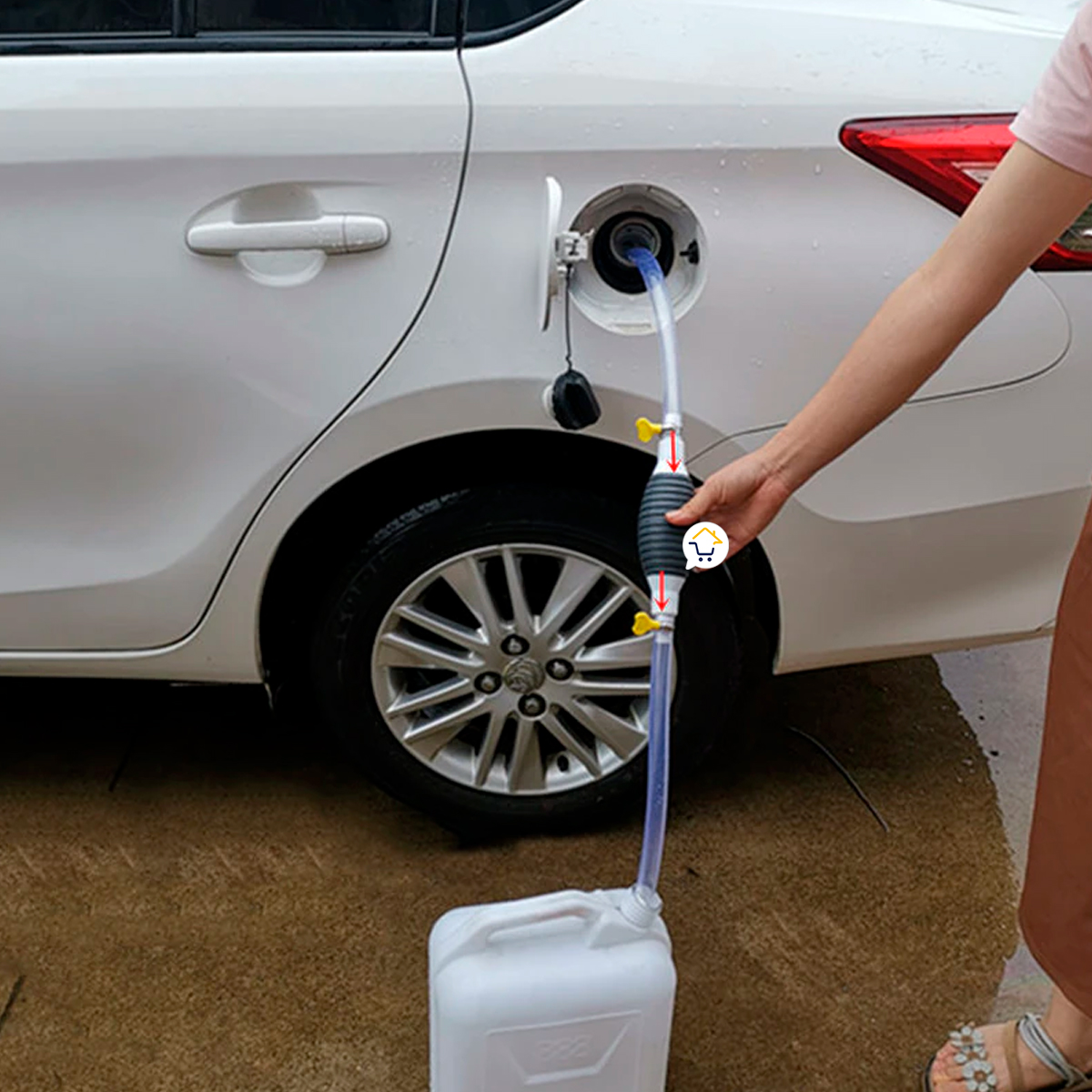 Miniatura 2 de Bomba Manual Manguera Gasolina 7221